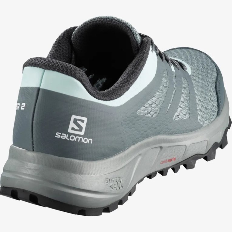 Sapatilhas Trail Running Salomon Trailster 2 Feminino Verdes | PT R96508